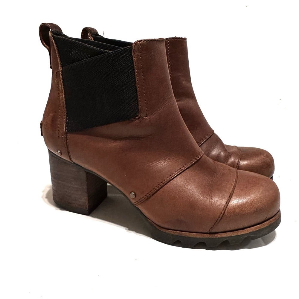 Sorel Addington Waterproof Leather Chelsea Bootie